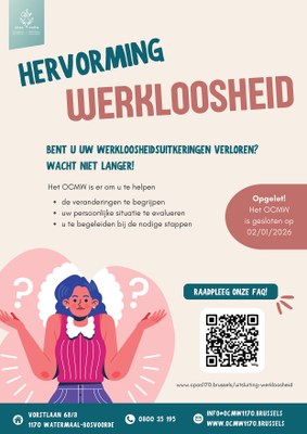 Hervorming van de werkloosheid - Het OCMW kan je helpen