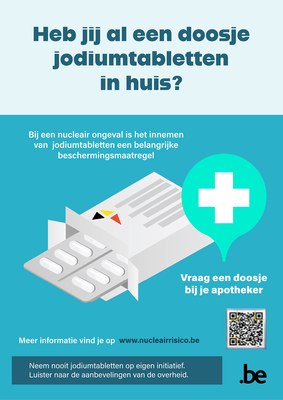 Nucleair risico: heb jij een doosje jodiumtabletten in huis?